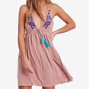 Free people lovers Cove embroidered dress
